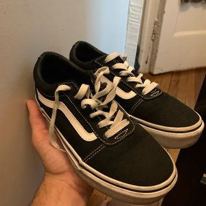 Vans Blk kids low top